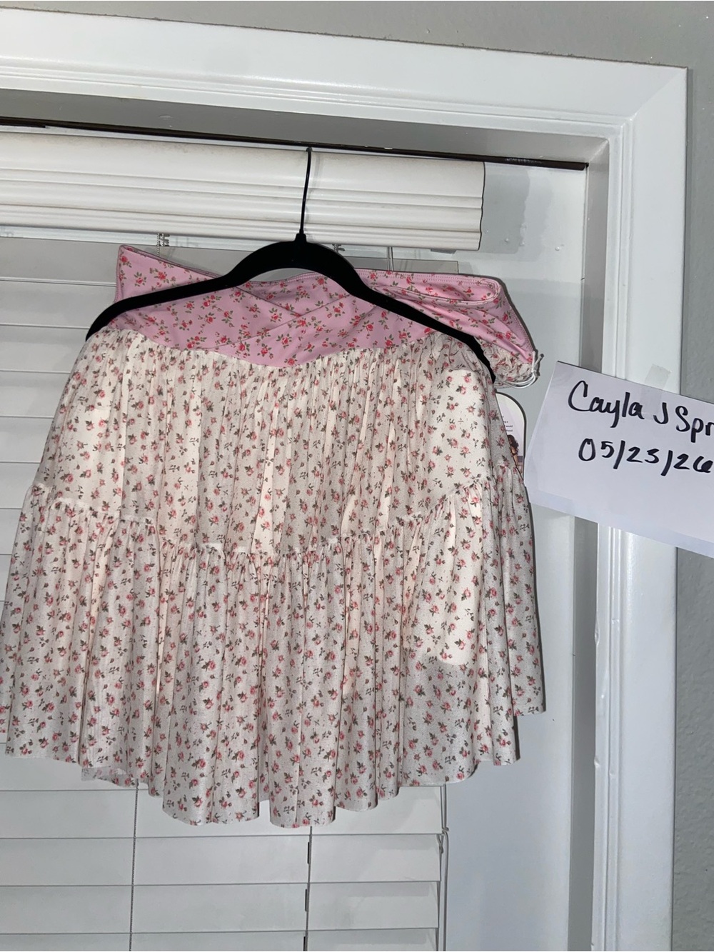 Blogilates Floral Pirouette Skort 1x - Picture 2 of 2